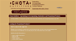 Desktop Screenshot of chotaoutfitters.com